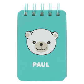 Mini blocknotes Paul