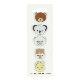 Set 5 spille Teddy Friends